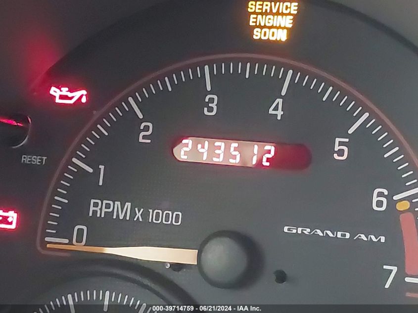 2004 Pontiac Grand Am Se1 VIN: 1G2NF52E04M564583 Lot: 39714759