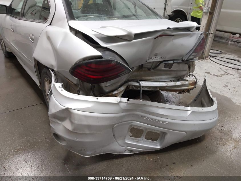 2004 Pontiac Grand Am Se1 VIN: 1G2NF52E04M564583 Lot: 39714759