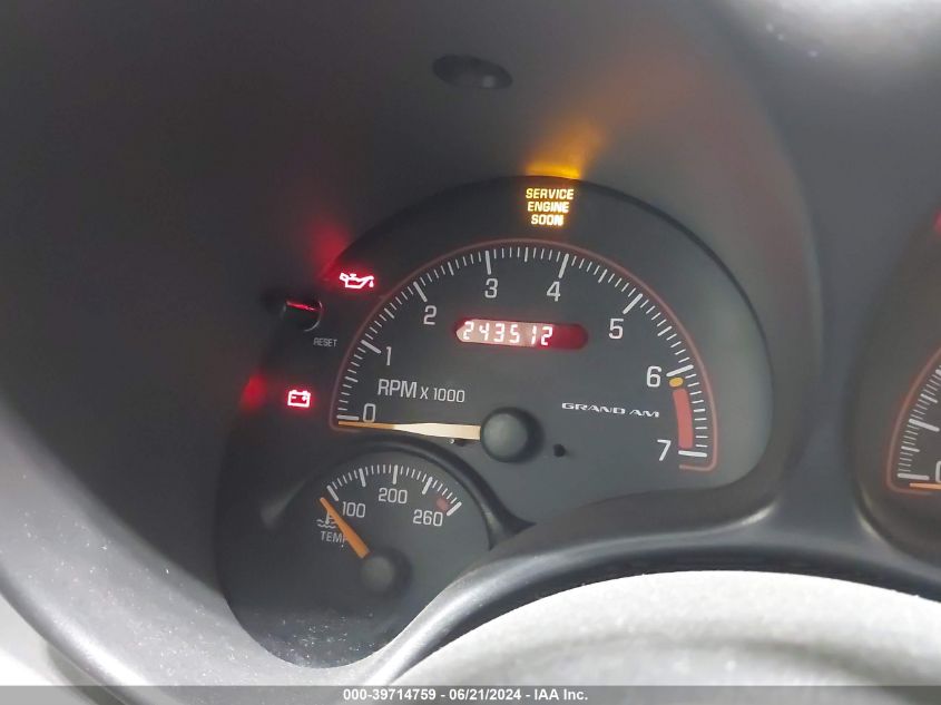 2004 Pontiac Grand Am Se1 VIN: 1G2NF52E04M564583 Lot: 39714759