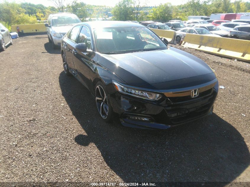 1HGCV1F3XJA053503 2018 HONDA ACCORD - Image 1