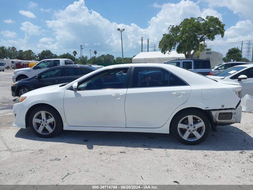 2012 Toyota Camry Se VIN: 4T1BF1FK7CU552903 Lot: 39714768