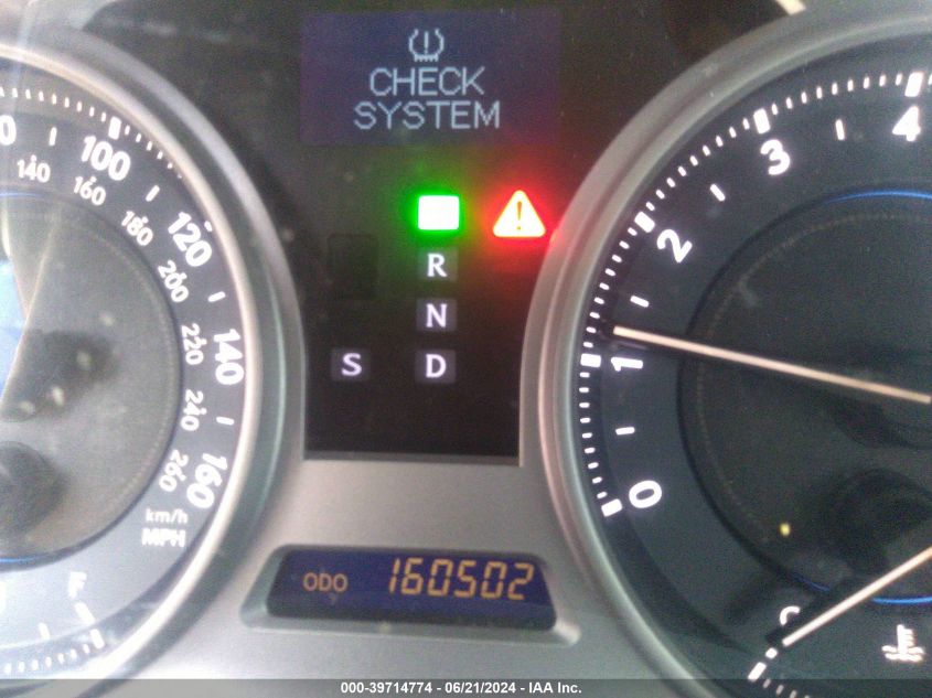 2009 Lexus Is 250 VIN: JTHBK262695090969 Lot: 39714774