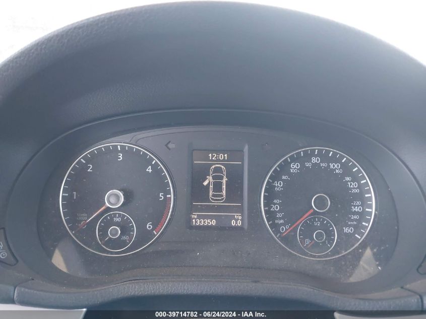 2013 Volkswagen Passat 2.0L Tdi Se VIN: 1VWBN7A39DC078855 Lot: 39714782