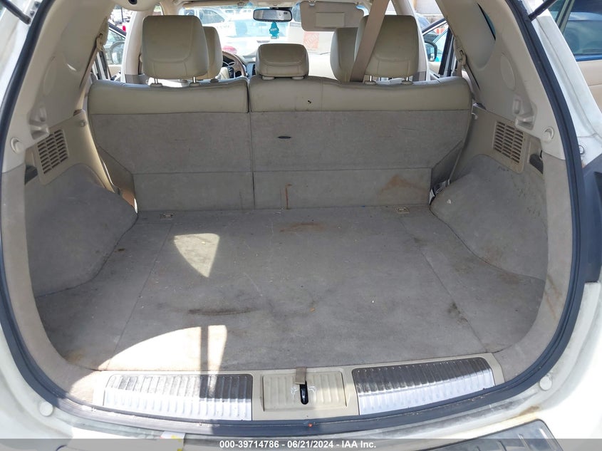 2011 Nissan Murano Sl VIN: JN8AZ1MU8BW060707 Lot: 39714786