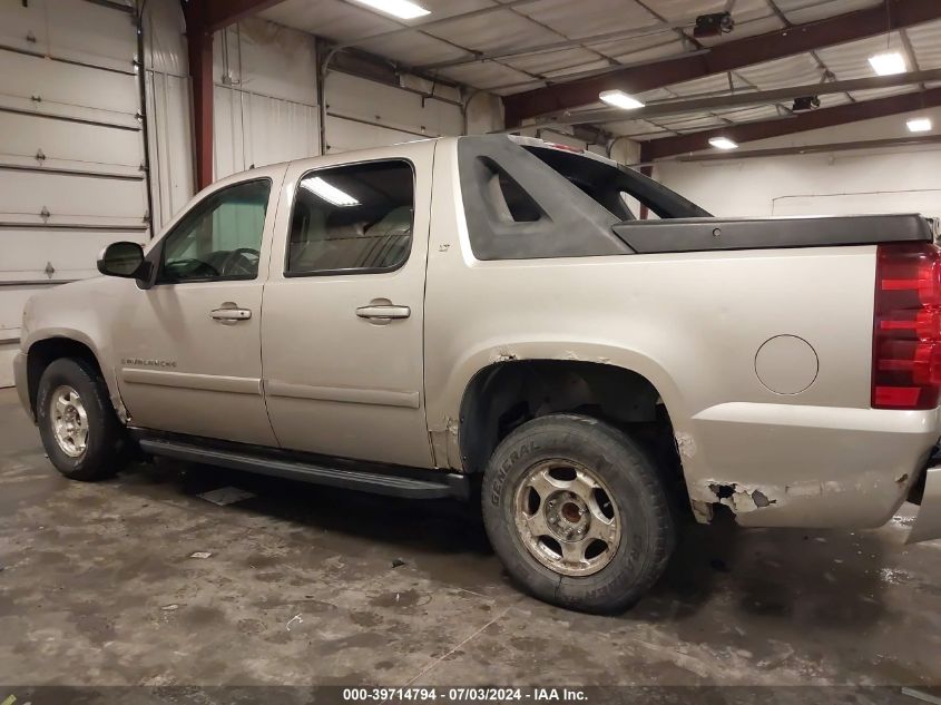 2007 Chevrolet Avalanche 1500 Lt VIN: 3GNFK12387G114701 Lot: 39714794