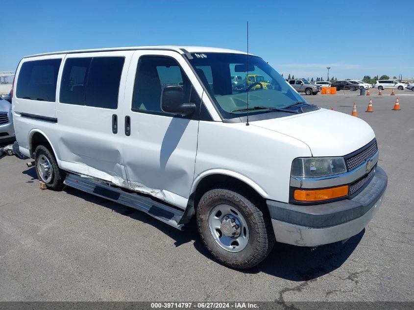 2014 Chevrolet Express 3500 Lt VIN: 1GAZGYFG3E1128605 Lot: 39714797