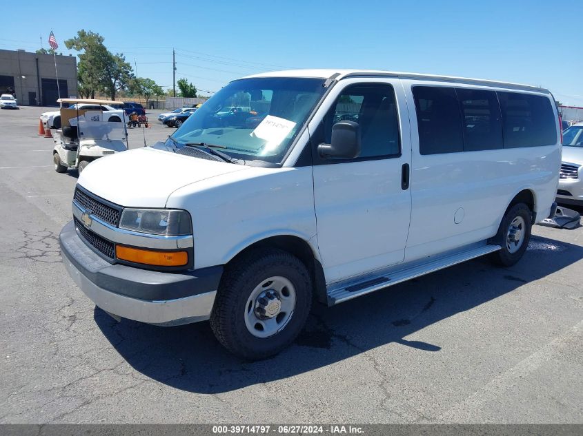 2014 Chevrolet Express 3500 Lt VIN: 1GAZGYFG3E1128605 Lot: 39714797