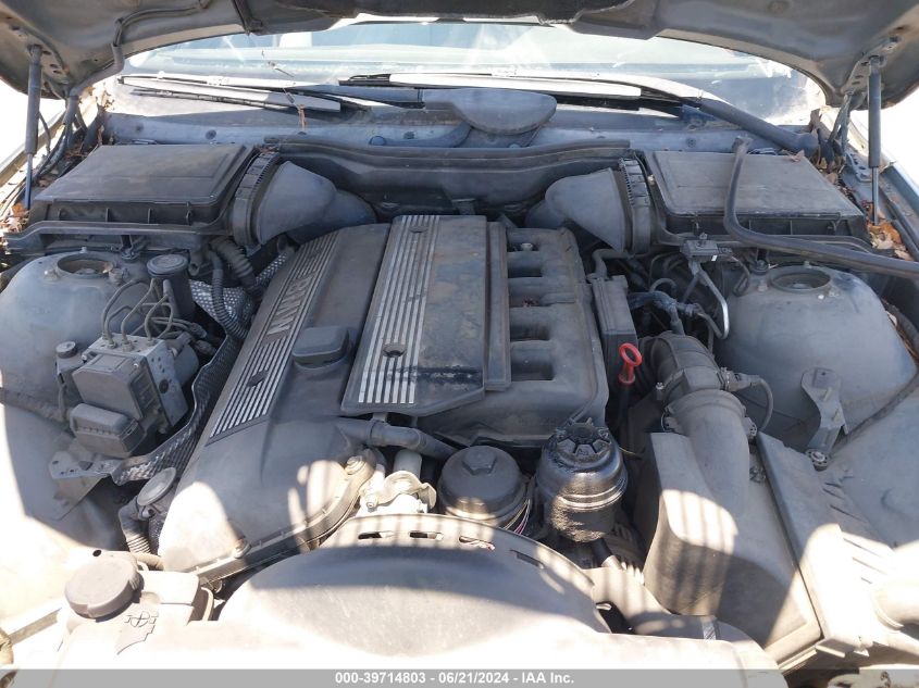 2003 BMW 525Ia VIN: WBADT434X3G025155 Lot: 39714803