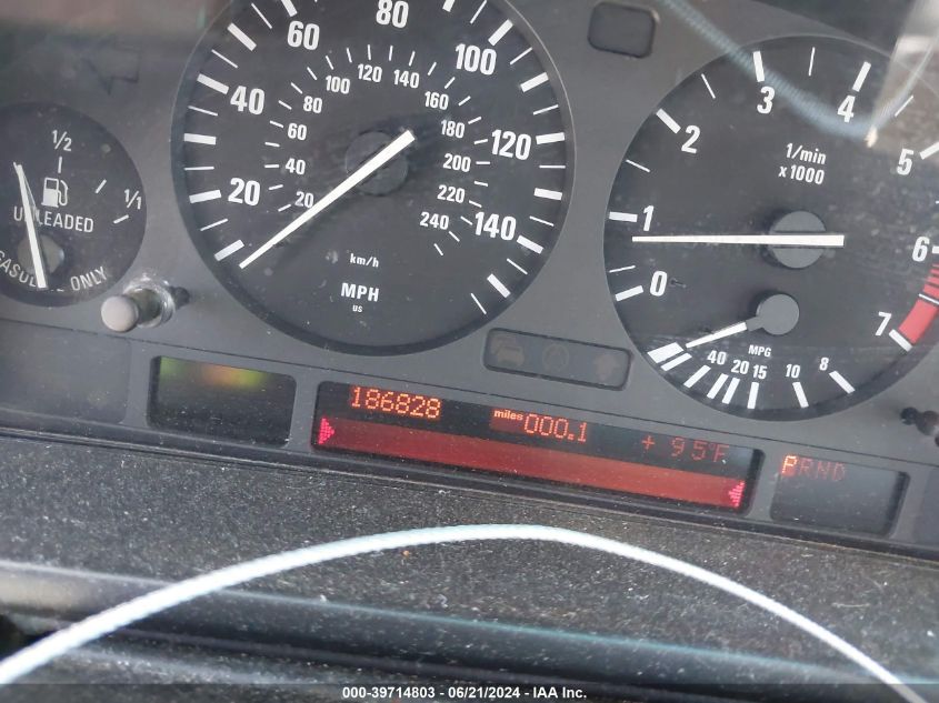 2003 BMW 525Ia VIN: WBADT434X3G025155 Lot: 39714803