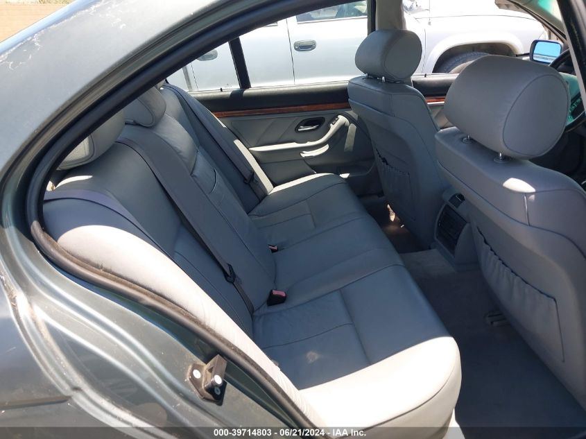 2003 BMW 525Ia VIN: WBADT434X3G025155 Lot: 39714803