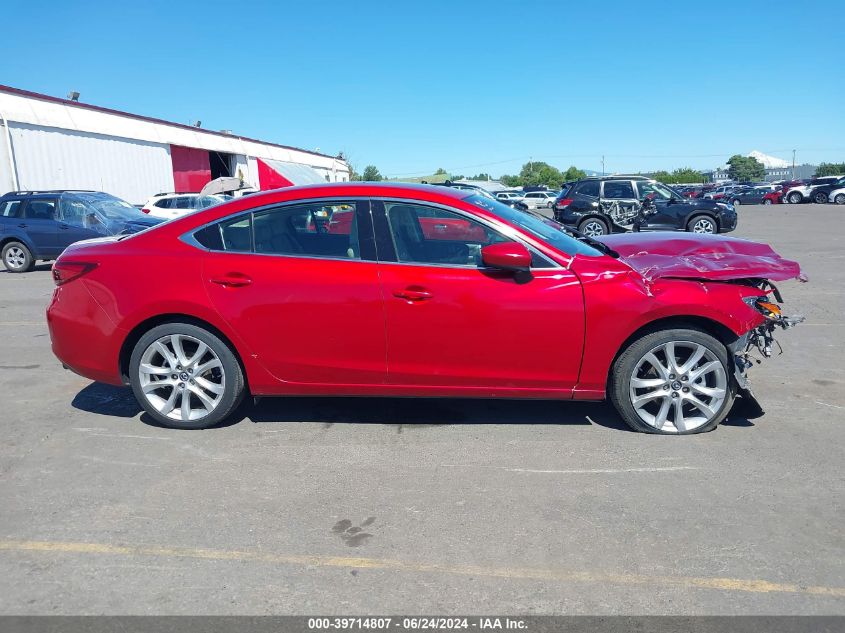 2016 Mazda Mazda6 I Touring VIN: JM1GJ1T53G1408425 Lot: 39714807