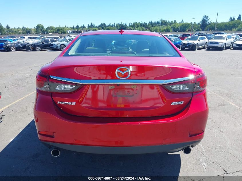 2016 Mazda Mazda6 I Touring VIN: JM1GJ1T53G1408425 Lot: 39714807