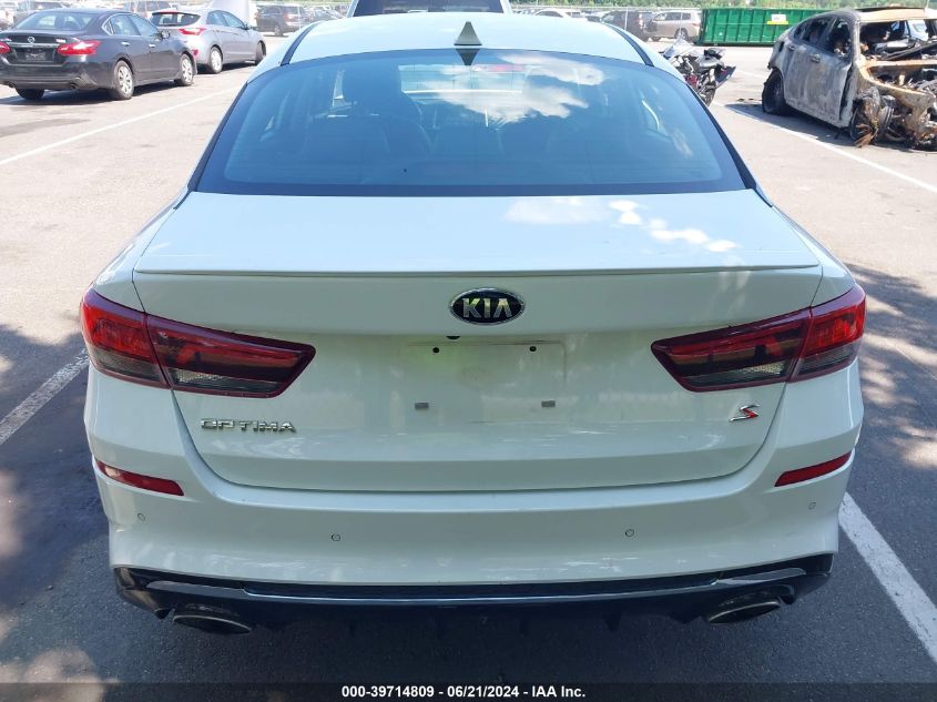 2020 Kia Optima S VIN: 5XXGT4L32LG417495 Lot: 39714809