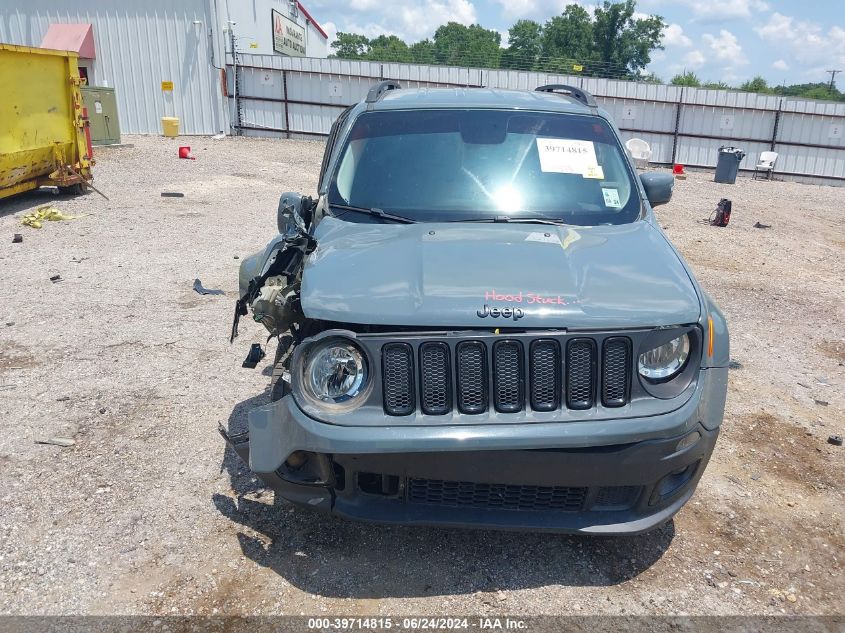 2017 Jeep Renegade Altitude Fwd VIN: ZACCJABB8HPE59247 Lot: 39714815