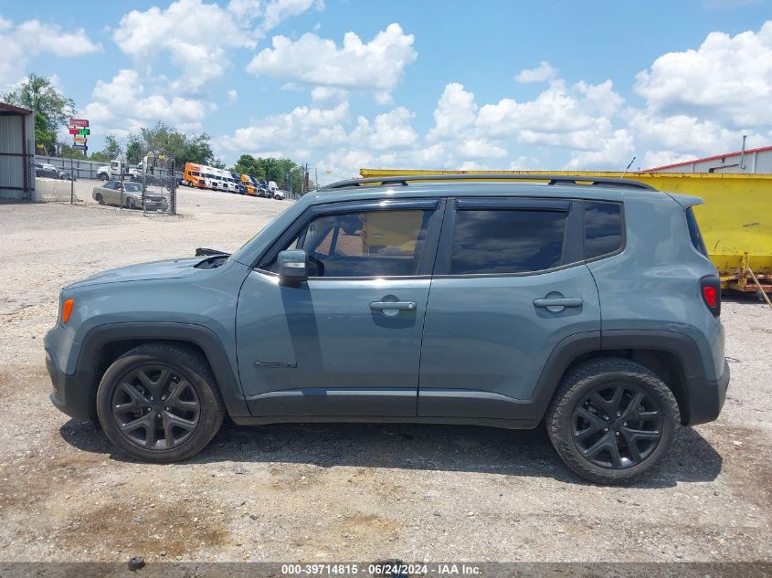 2017 Jeep Renegade Altitude Fwd VIN: ZACCJABB8HPE59247 Lot: 39714815