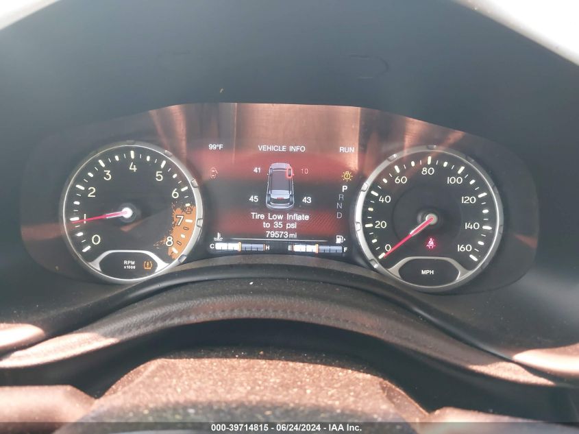 2017 Jeep Renegade Altitude Fwd VIN: ZACCJABB8HPE59247 Lot: 39714815