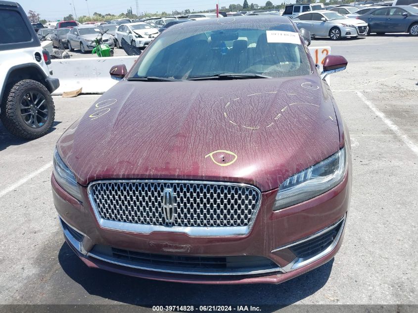 2018 Lincoln Mkz Reserve VIN: 3LN6L5E91JR622478 Lot: 39714828