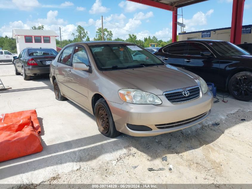 2006 Toyota Corolla Le VIN: 2T1BR32E96C575026 Lot: 39714829