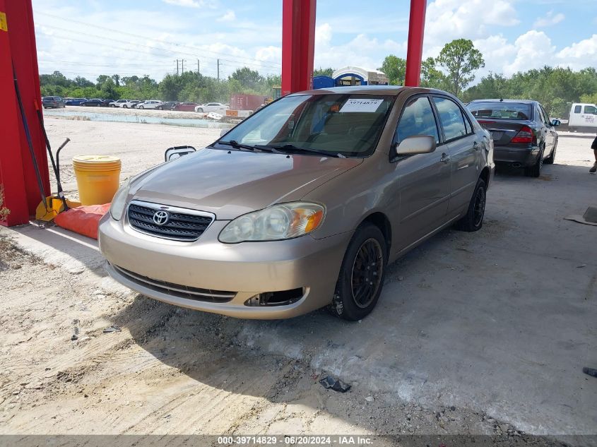 2006 Toyota Corolla Le VIN: 2T1BR32E96C575026 Lot: 39714829