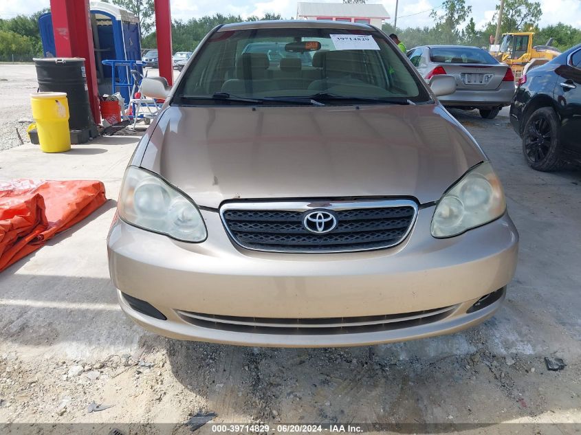 2006 Toyota Corolla Le VIN: 2T1BR32E96C575026 Lot: 39714829