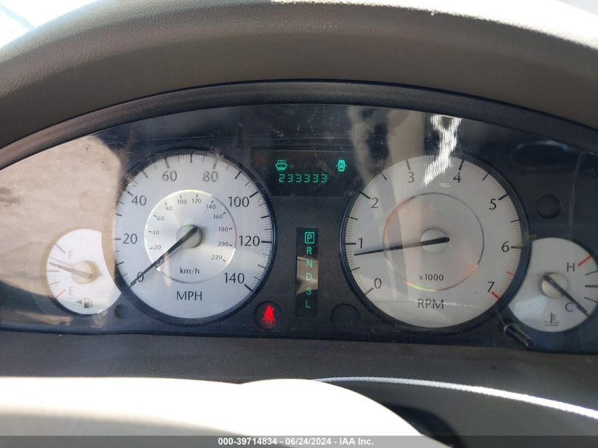 2008 Chrysler 300 Touring VIN: 2C3KA53G58H138205 Lot: 39714834