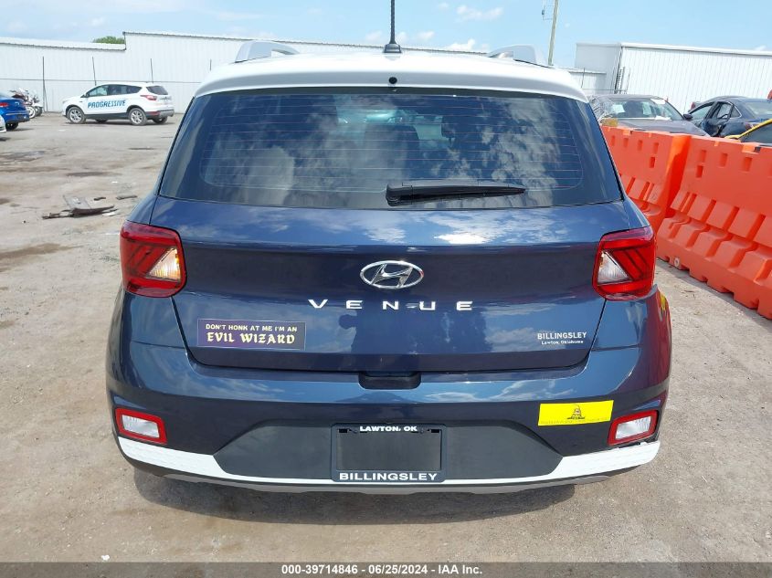 2023 Hyundai Venue Limited VIN: KMHRC8A35PU238673 Lot: 39714846