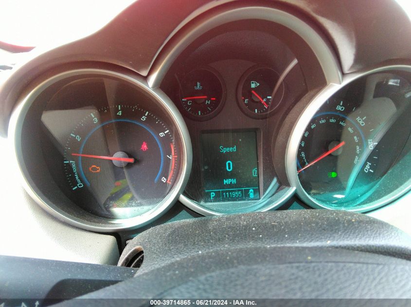 2011 Chevrolet Cruze Eco VIN: 1G1PJ5S94B7301944 Lot: 39714865