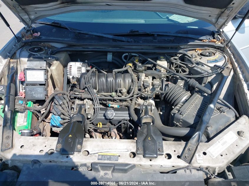 2003 Chevrolet Monte Carlo Ss VIN: 2G1WX15K039226516 Lot: 39714868