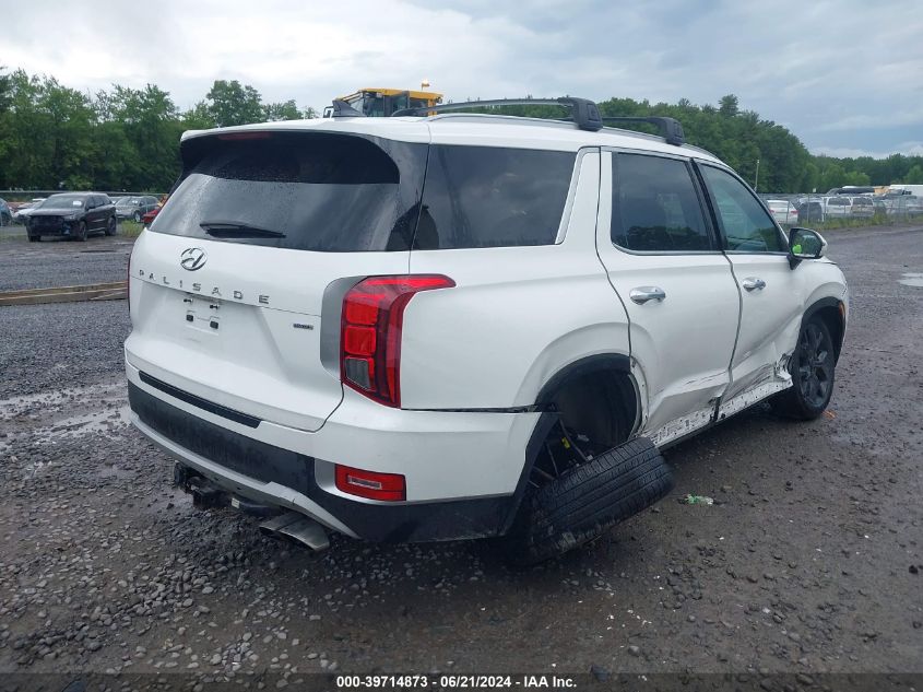 2021 Hyundai Palisade Sel VIN: KM8R4DHEXMU268387 Lot: 39714873