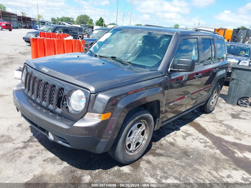 2016 JEEP PATRIOT SPORT - 1C4NJPBA0GD688599