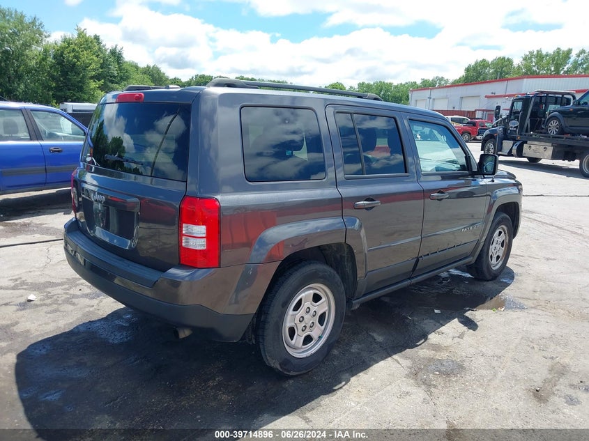 2016 JEEP PATRIOT SPORT - 1C4NJPBA0GD688599