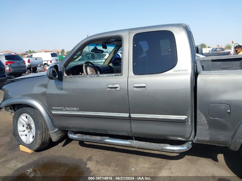 2003 Toyota Tundra Ltd V8 VIN: 5TBBT48173S382512 Lot: 39714916