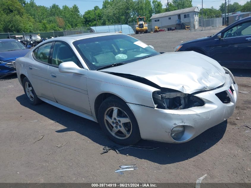 2004 Pontiac Grand Prix Gt1 VIN: 2G2WP522041116170 Lot: 39714919