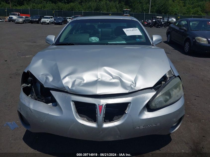 2004 Pontiac Grand Prix Gt1 VIN: 2G2WP522041116170 Lot: 39714919