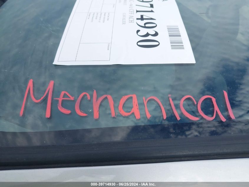 2003 Chevrolet Cavalier Ls VIN: 1G1JF12F337142762 Lot: 39714930