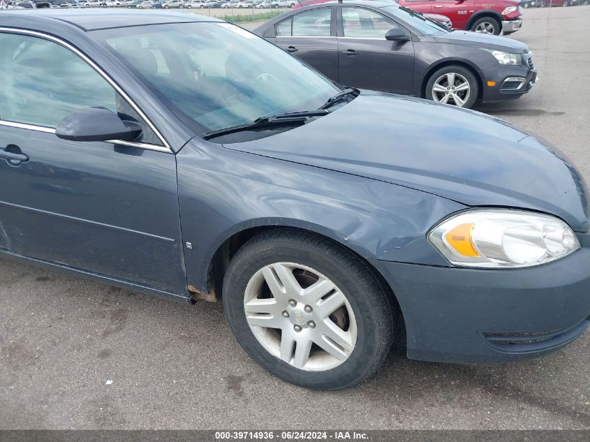 2008 Chevrolet Impala Lt VIN: 2G1WT58N689131989 Lot: 39714936