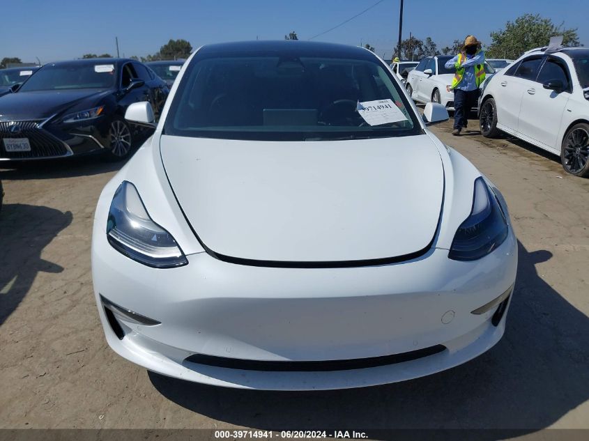 2022 Tesla Model 3 Long Range Dual Motor All-Wheel Drive VIN: 5YJ3E1EB0NF267615 Lot: 39714941