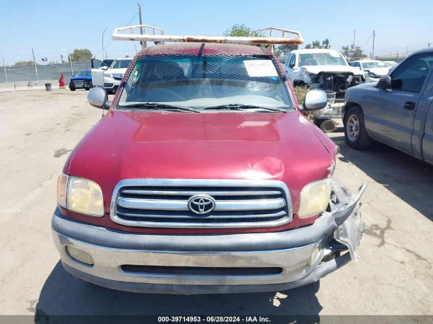 2002 Toyota Tundra Sr5 V8 VIN: 5TBRT34132S242423 Lot: 39714953