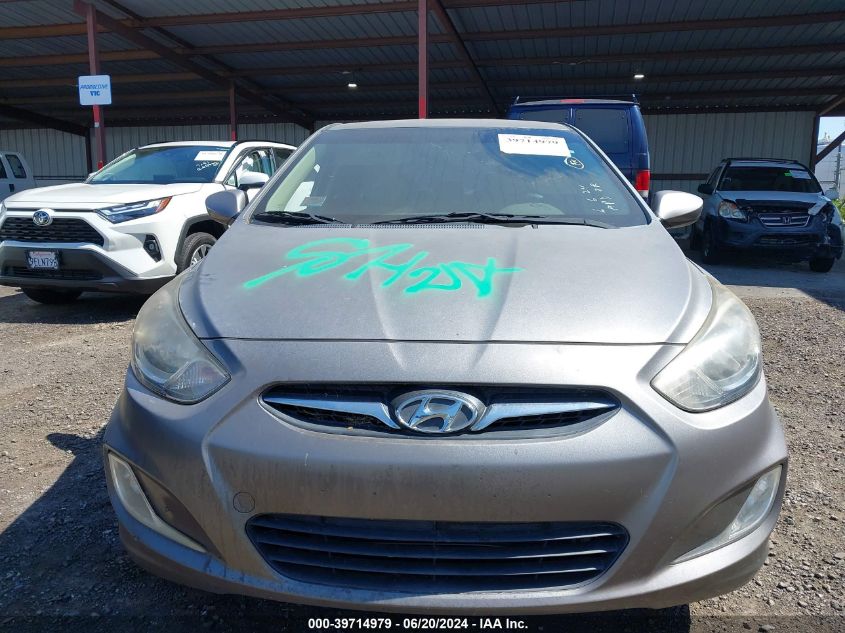 2012 Hyundai Accent Gls/Gs/Se VIN: KM8CU4AEXCU269229 Lot: 40333509