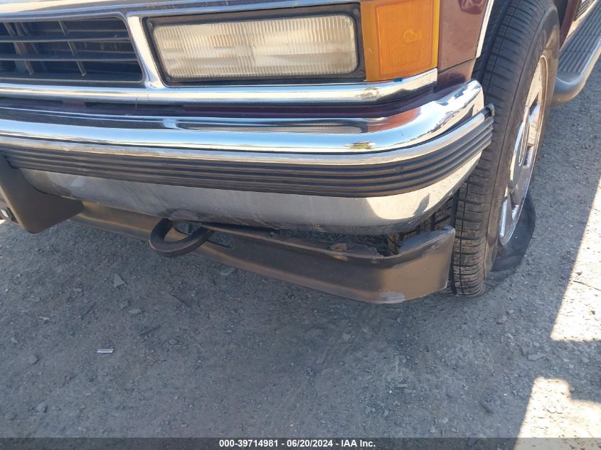 1995 Chevrolet Tahoe K1500 VIN: 1GNEK13K3SJ366770 Lot: 39714981