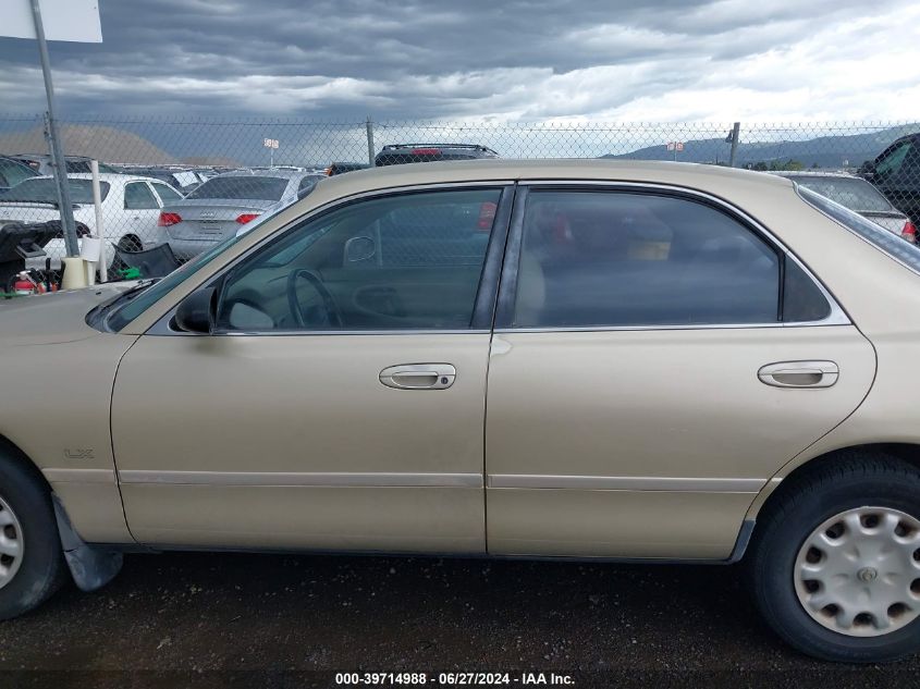 1995 Mazda 626 Dx/Lx VIN: 1YVGE22C4S5406074 Lot: 39714988