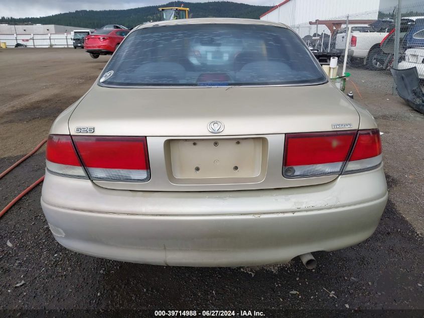 1995 Mazda 626 Dx/Lx VIN: 1YVGE22C4S5406074 Lot: 39714988