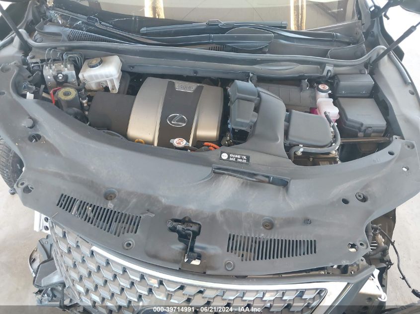 2022 Lexus Rx 450H VIN: 2T2HGMDA2NC080919 Lot: 39714991