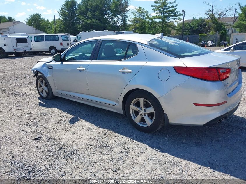 2015 KIA OPTIMA LX - 5XXGM4A72FG466882