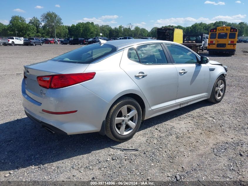 2015 KIA OPTIMA LX - 5XXGM4A72FG466882