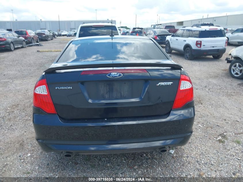 2010 Ford Fusion Sport VIN: 3FAHP0KC0AR103447 Lot: 39715035
