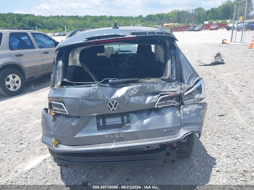 2024 Volkswagen Taos 1.5T S VIN: 3VV8X7B25RM041354 Lot: 39715050