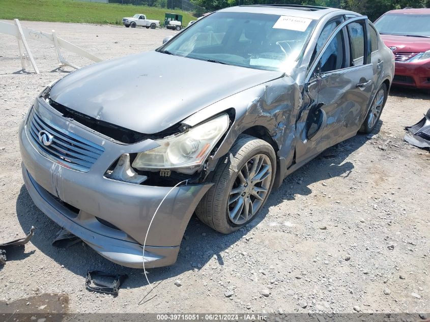 2008 Infiniti G35X VIN: JNKBV61F18M263004 Lot: 39715051