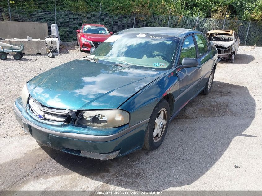 2001 Chevrolet Impala Ls VIN: 2G1WH55K719192978 Lot: 39715055