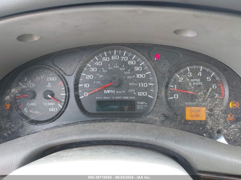 2001 Chevrolet Impala Ls VIN: 2G1WH55K719192978 Lot: 39715055